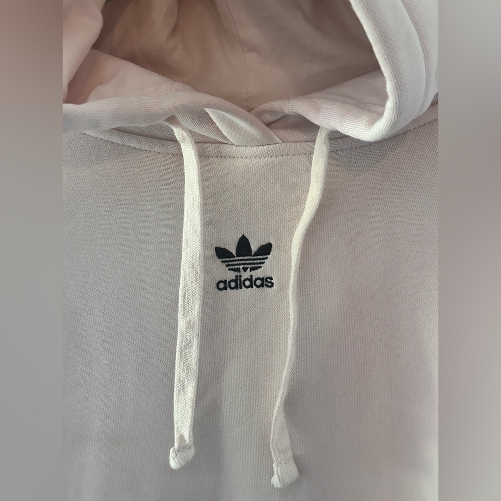 Adidas Essentials Oversized Crème Hoodie - Picture 4 of 4